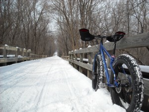 salsa mukluk in the snow