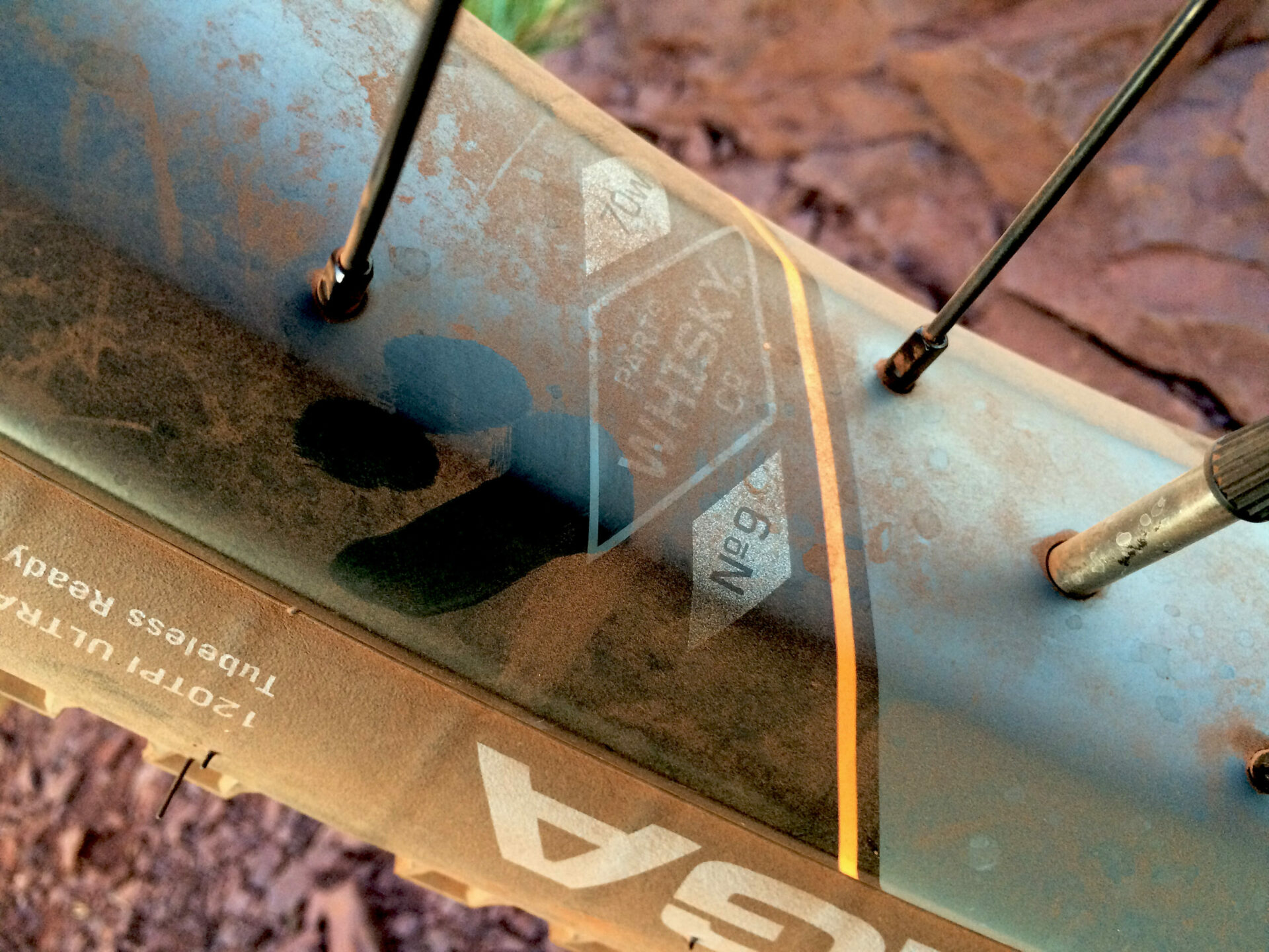 What's a bike without a few grams of Whisky.