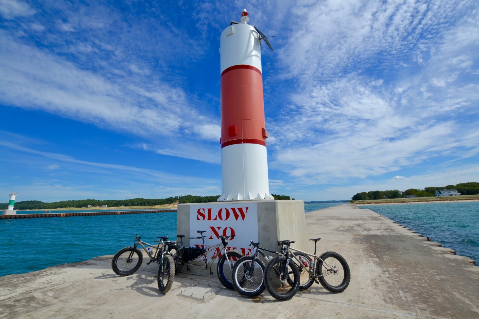 The south Portage channel pier 