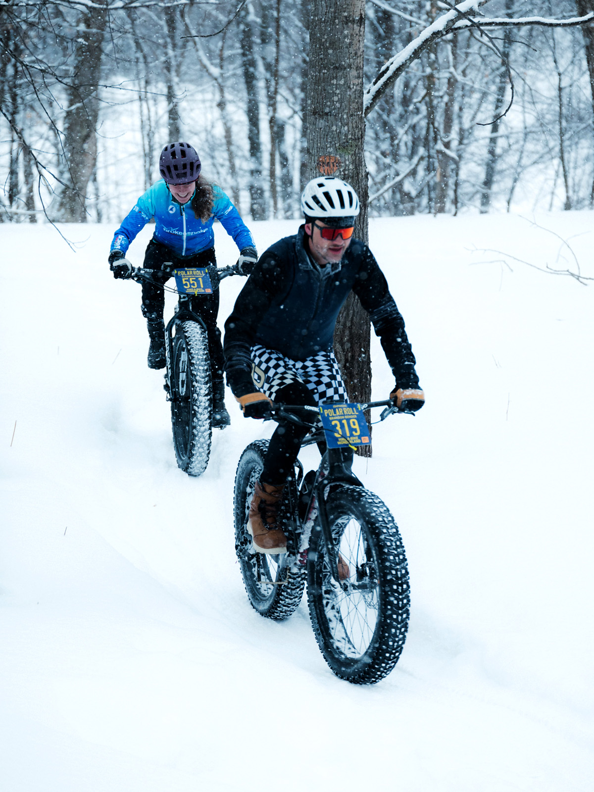 Elizabeth Sabin Polar Roll 2025 mile 27