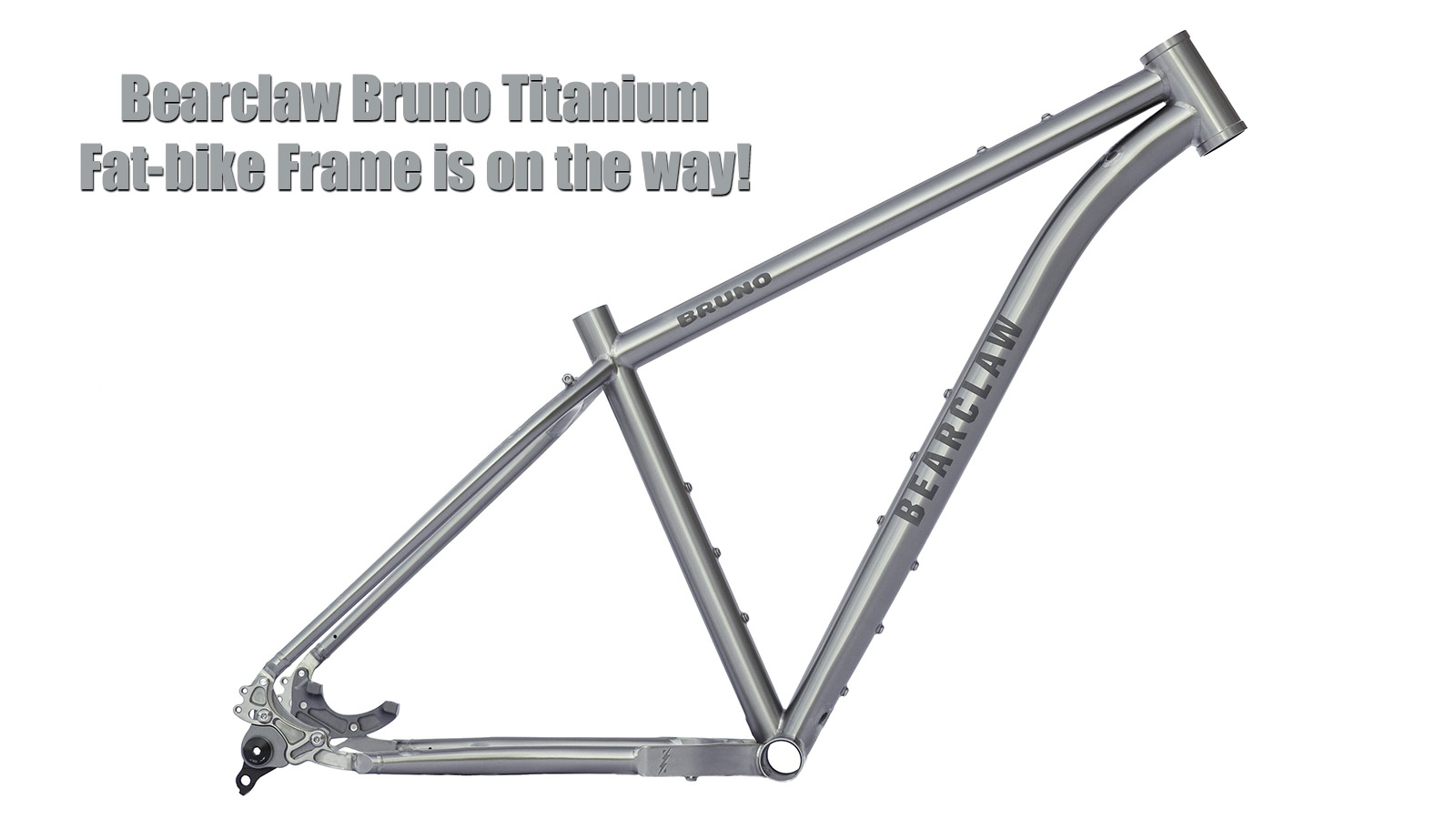 bear claw bruno fatbike frame