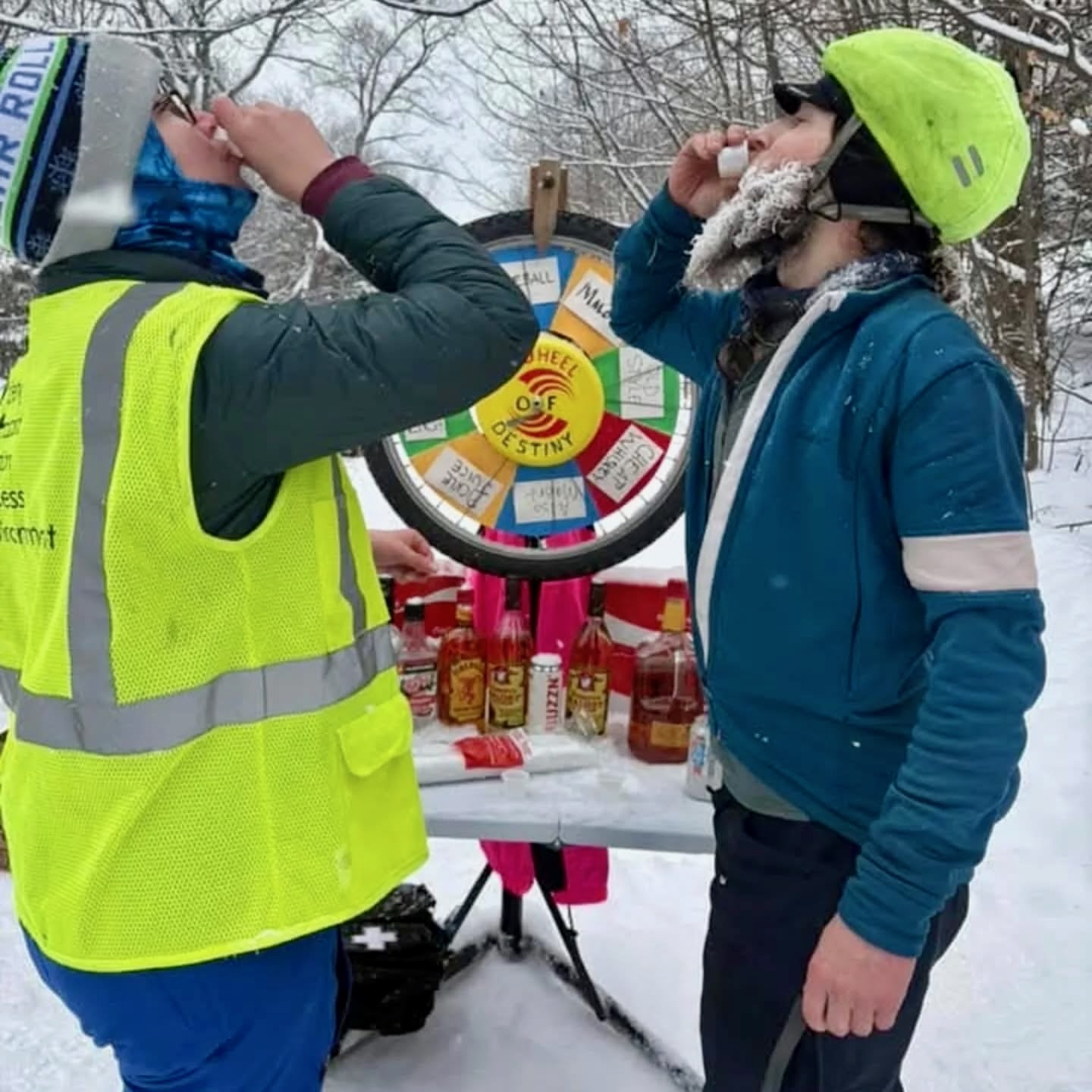 polar roll shots