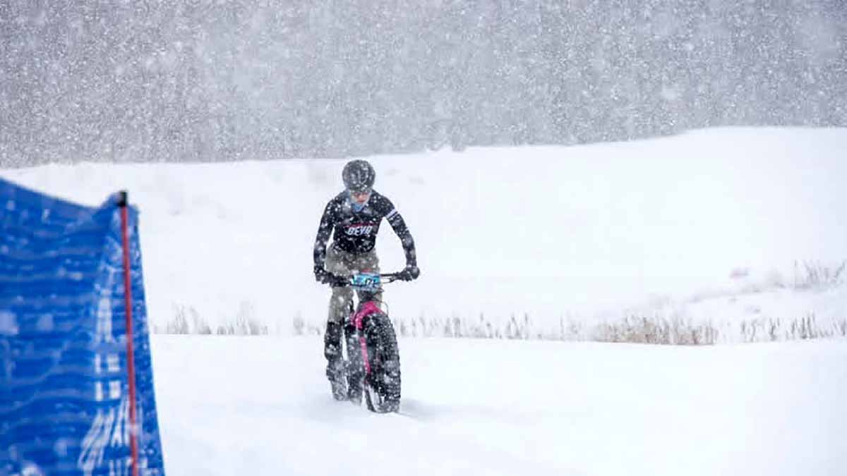 2nd place finisher us fat bike open