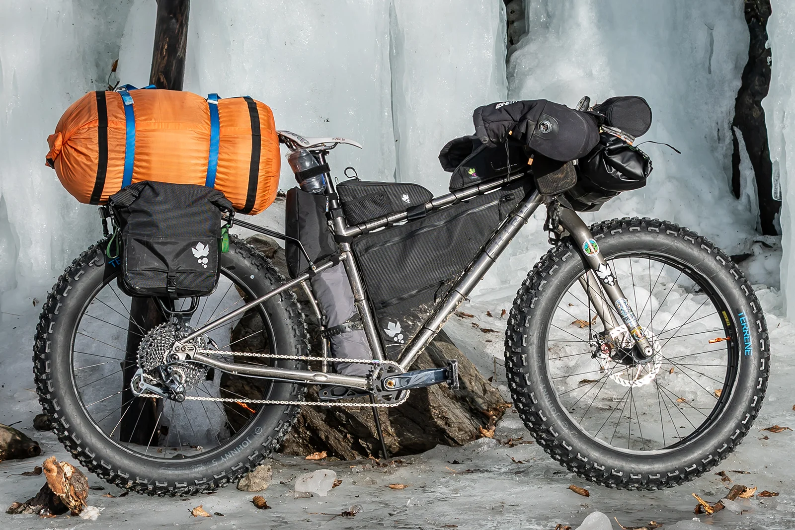 Chiru Bikes Nanulak Long Tail Ti Fat Bike