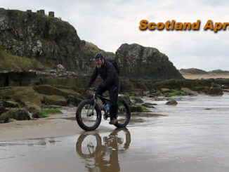 Scotland coastal fatbiking