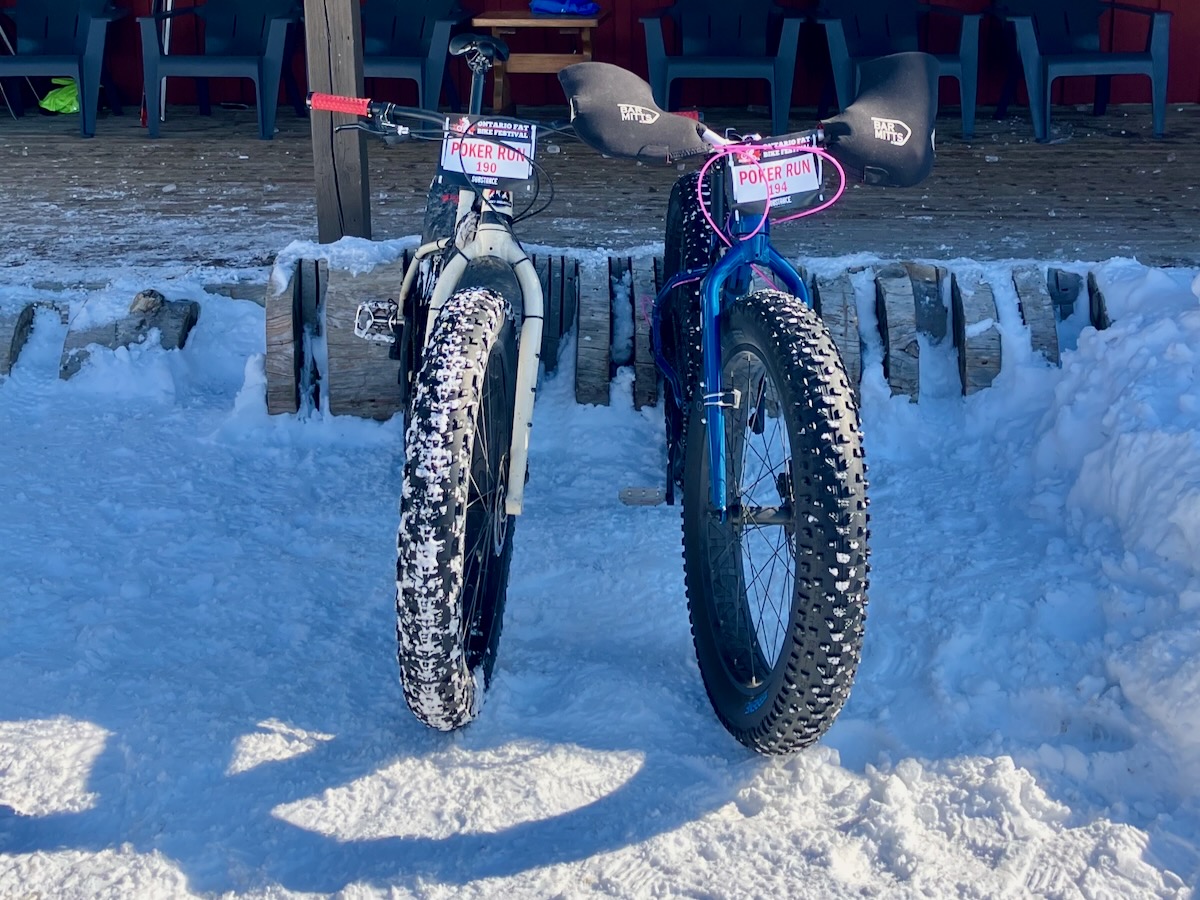 Fat-bike festival mansfield outdoor centre ontario canada