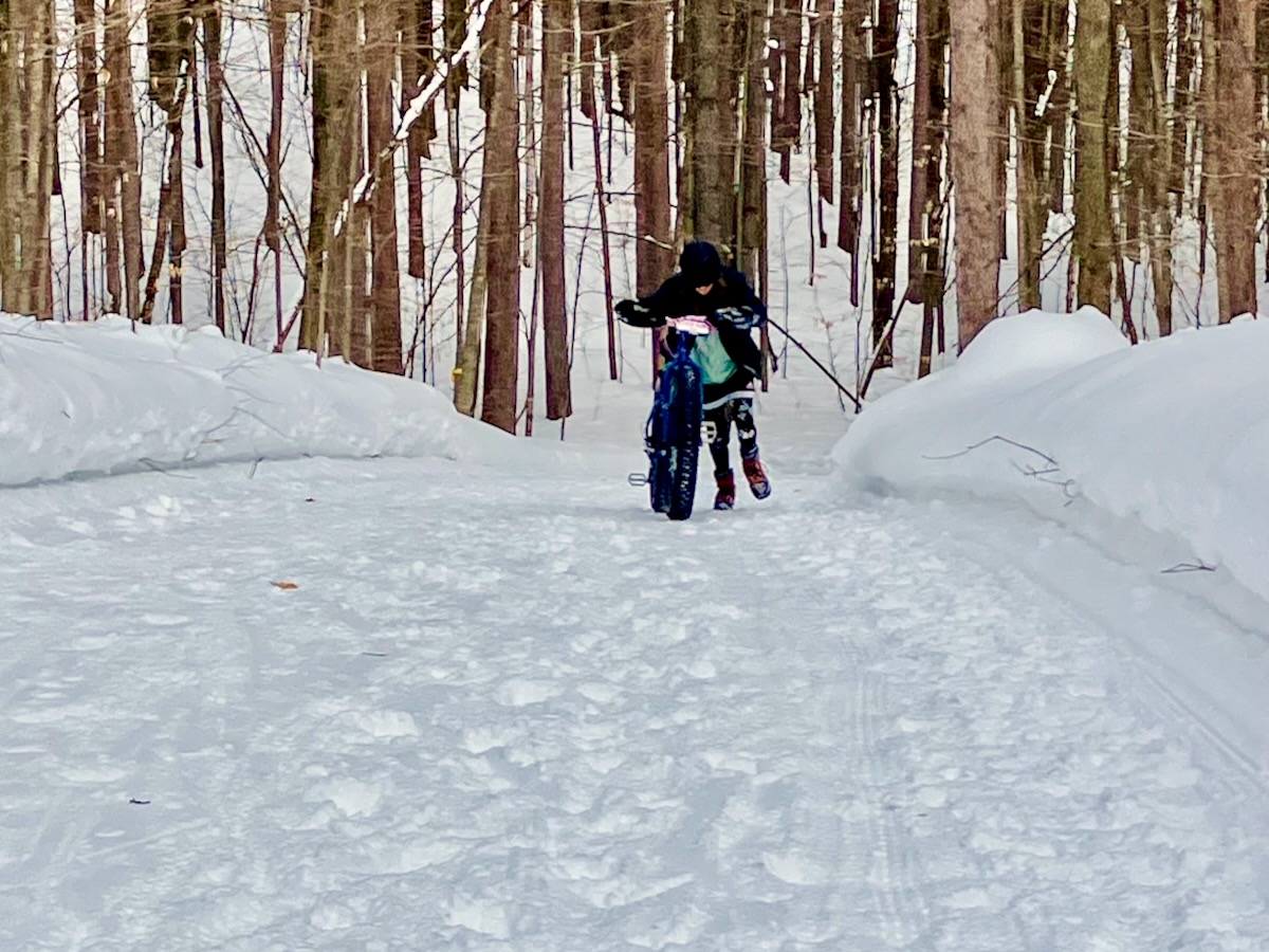Fat-bike festival mansfield outdoor centre ontario canada