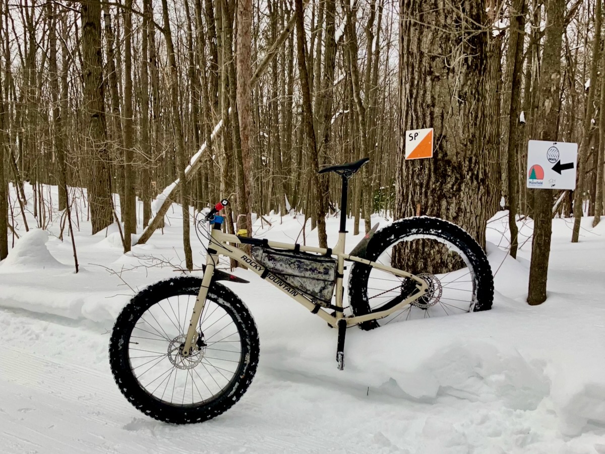 Fat-bike festival mansfield outdoor centre ontario canada