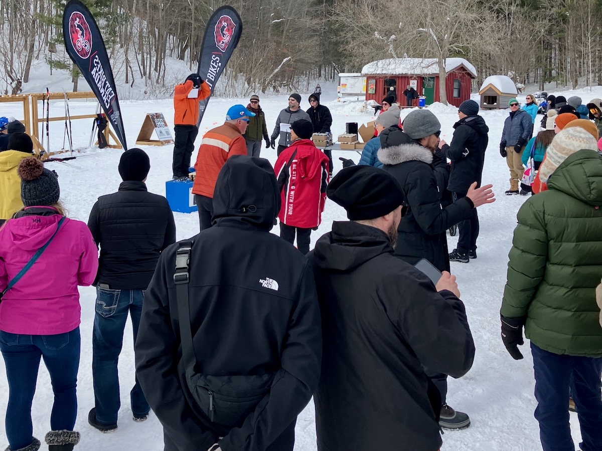 Fat-bike festival mansfield outdoor centre ontario canada