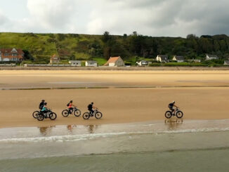 fat bike omaha beach
