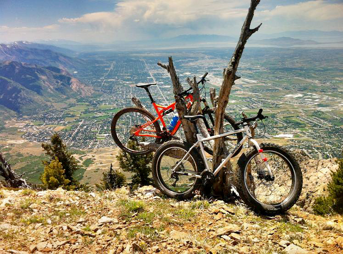 ben lomond fat bike utah