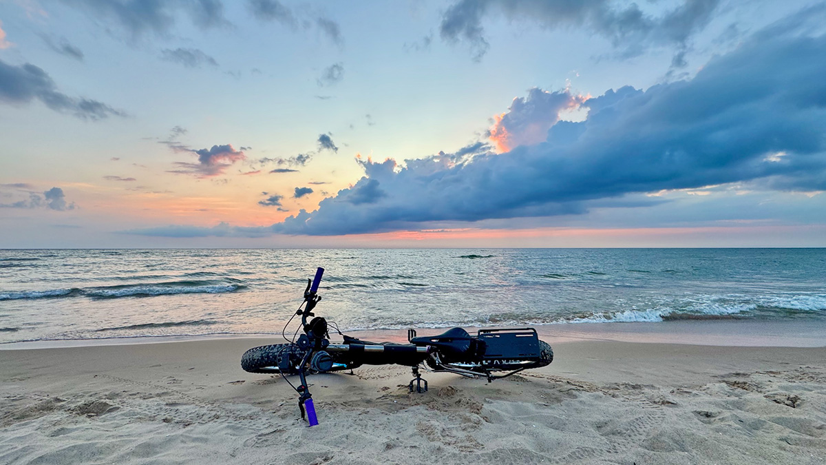 michigan beach fatbike