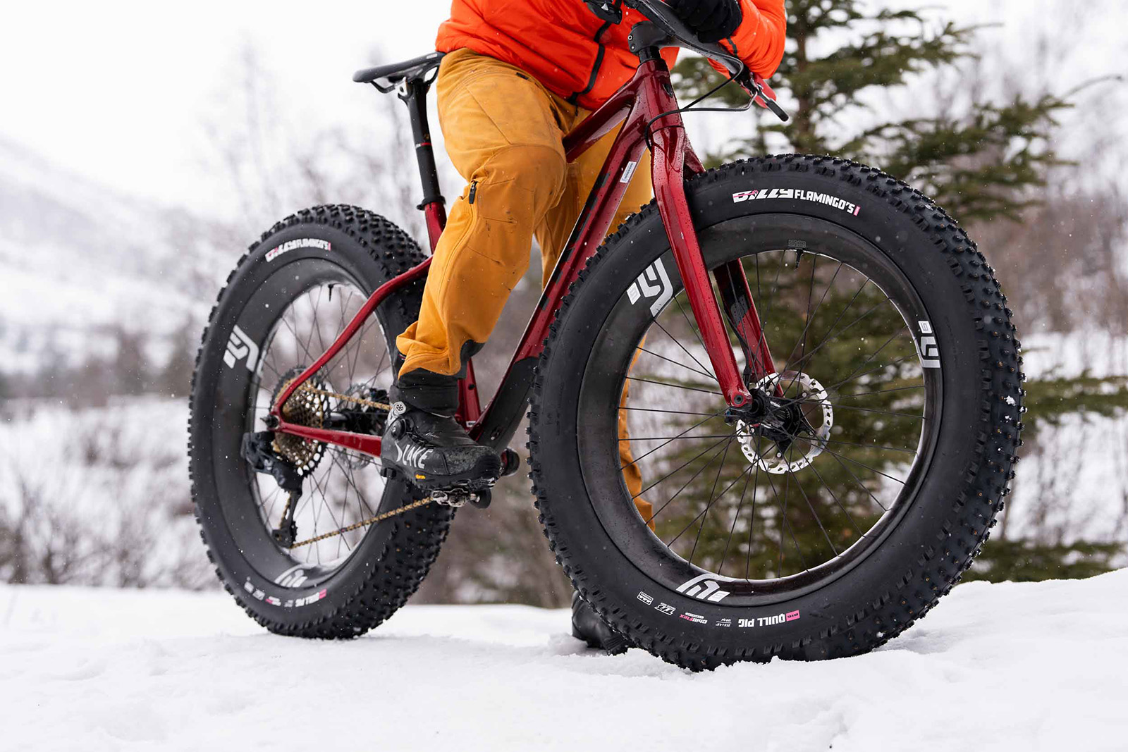 billy flamingo studdable fat-bike tire