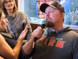 spinner karaoke at the sawmill